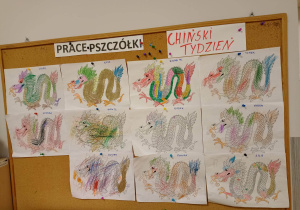 Galeria prac dzieci - chiński smok