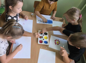 Dzień Kropki w grupie Pszczółek