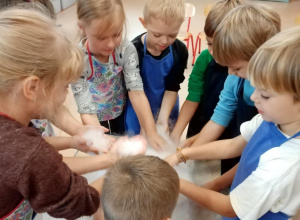 Pszczółki na warsztatach kuchni molekularnej