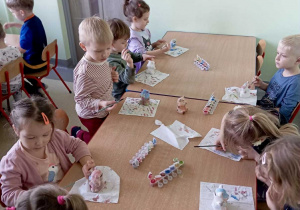 Warsztaty ceramiczne w grupie słoneczka