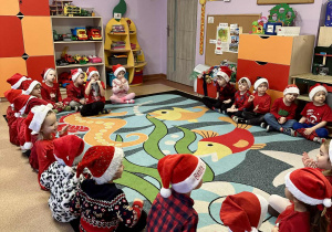 Mikołajki w grupie Słoneczka