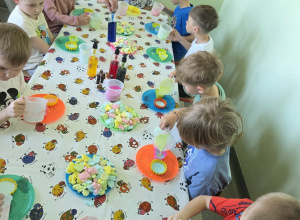 Warsztaty mydlarskie w grupie Pszczółek